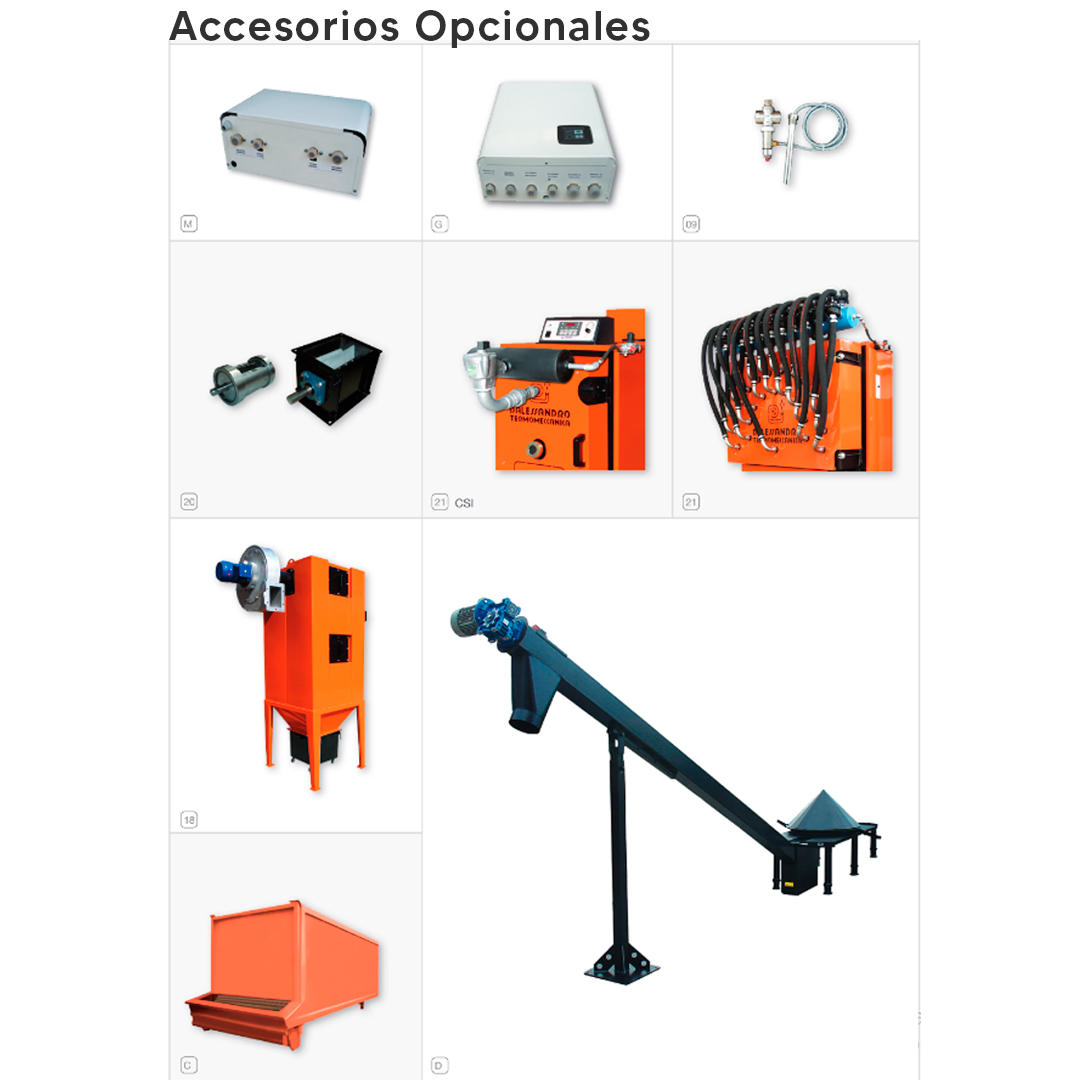 Calderas Biomasa para Alimentación Automática de Aserrín Seco - Imagen 2